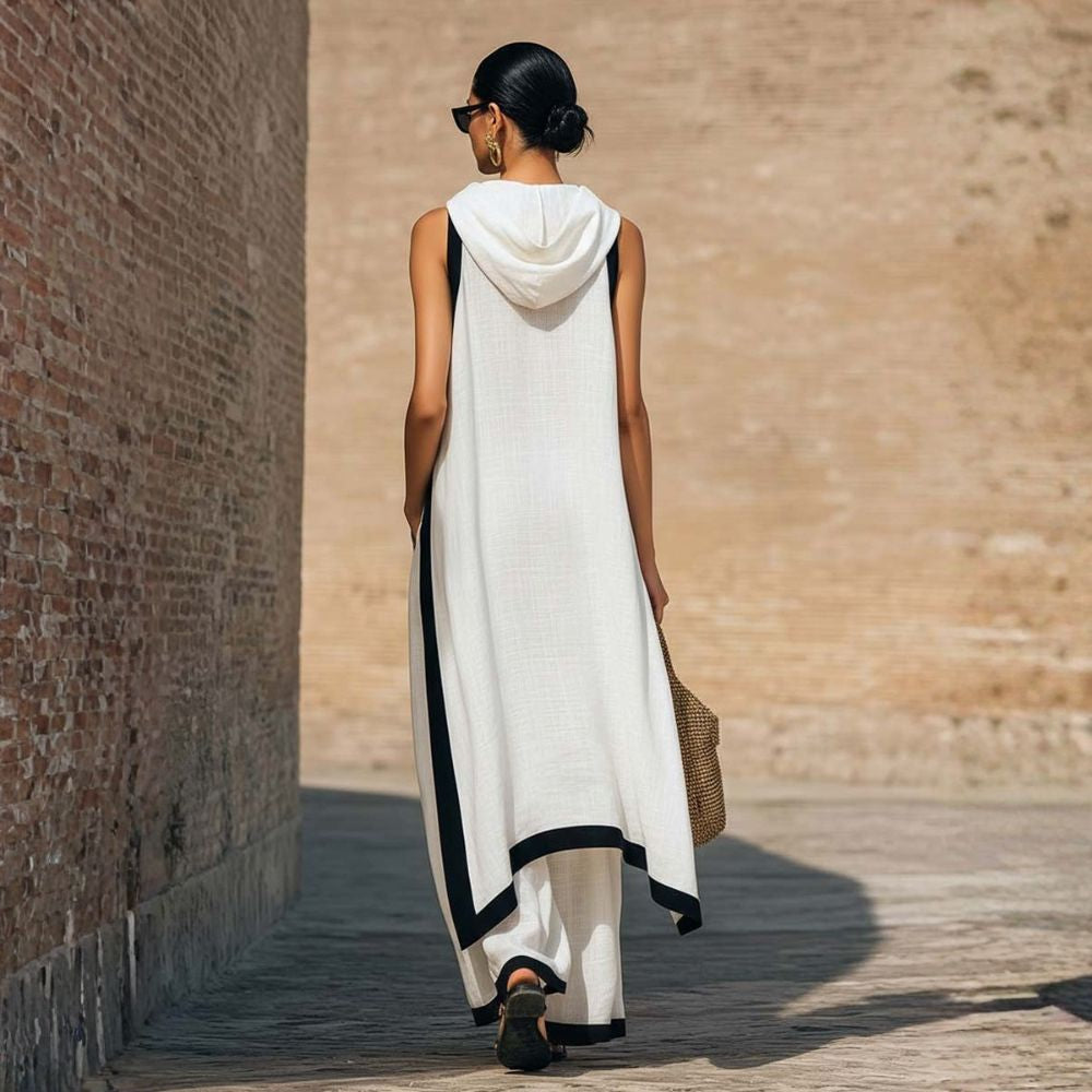 VERONNA | COMPLETO LINO ELEGANTE