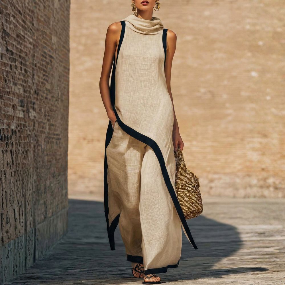 VERONNA | COMPLETO LINO ELEGANTE
